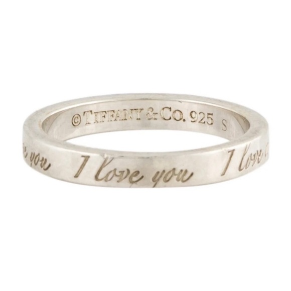 Tiffany I Love You Ring Size 6 - Picture 1 of 3